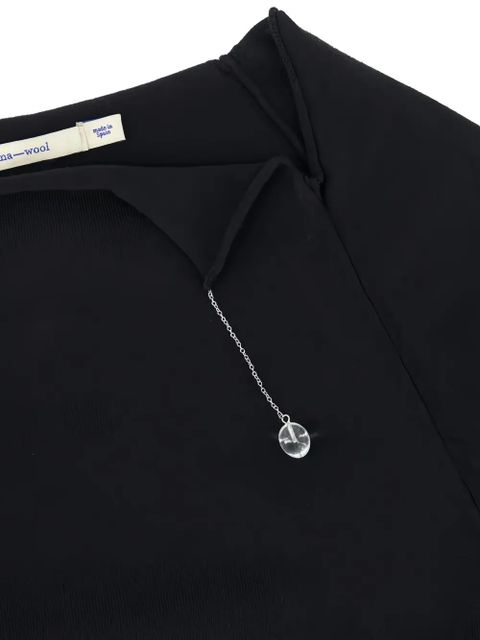 Paloma Wool Cain chain-detail top - Black