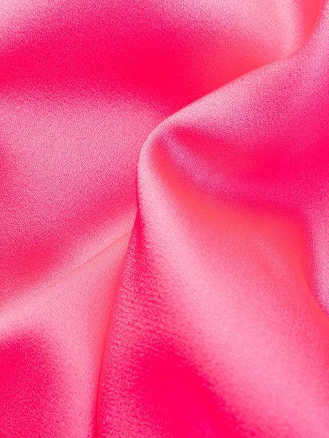 Versace cowl-back gown - Pink