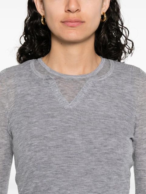 SANDRO wool sweater - Grey
