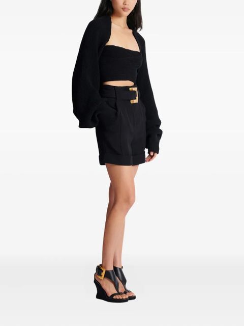 Balmain ribbed cardigan - Black