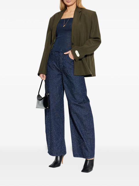 Jacquemus The Carré single-breasted blazer - Green - zdjęcie produktu nr 2