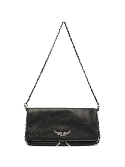 Zadig&Voltaire Rock chain winged shoulder bag - Black - zdjęcie produktu nr 1
