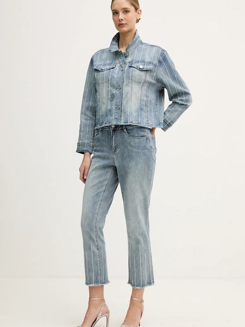 Joseph Ribkoff jeansy damskie high waist 261945 - zdjęcie produktu nr 2