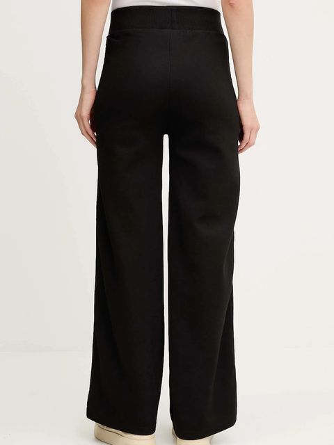 BOSS spodnie lounge damskie kolor czarny gładkie 50545655