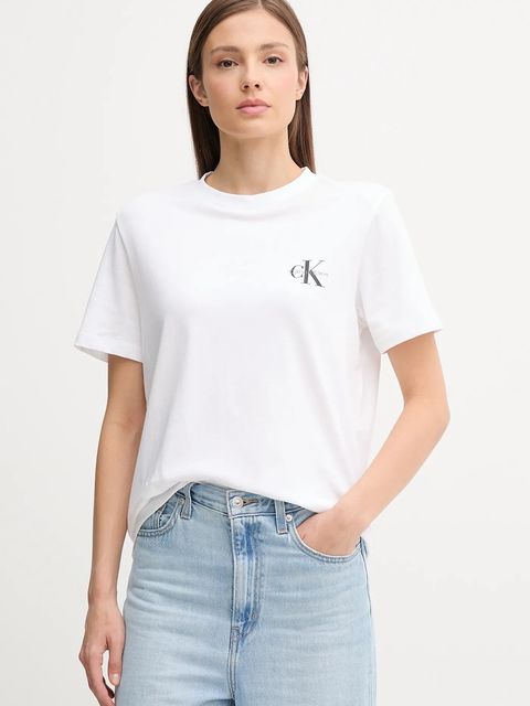 Calvin Klein Jeans t-shirt bawełniany - zdjęcie produktu nr 1