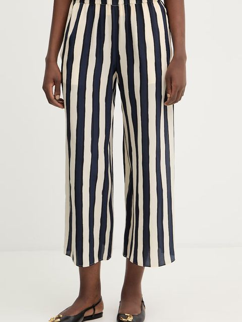 Weekend Max Mara spodnie jedwabne NIRVANA - zdjęcie produktu nr 1