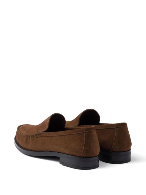 Prada suede loafers - Brown