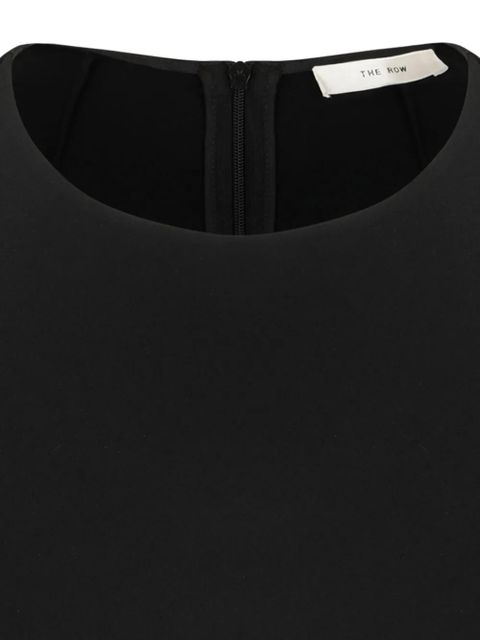 The Row sleeveless shift dress - Black