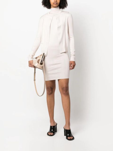 FENDI open-front knitted cardigan - Neutrals - zdjęcie produktu nr 2