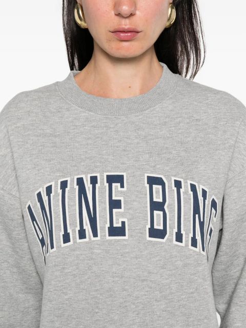 ANINE BING logo-print sweatshirt - Grey