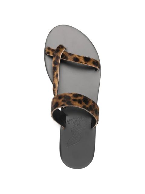 Ancient Greek Sandals strappy lynx sandals - Brown