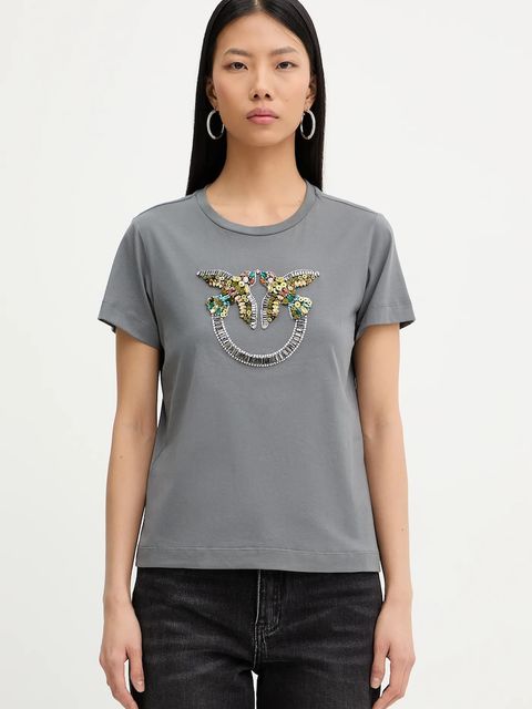 Pinko t-shirt bawełniany - zdjęcie produktu nr 1