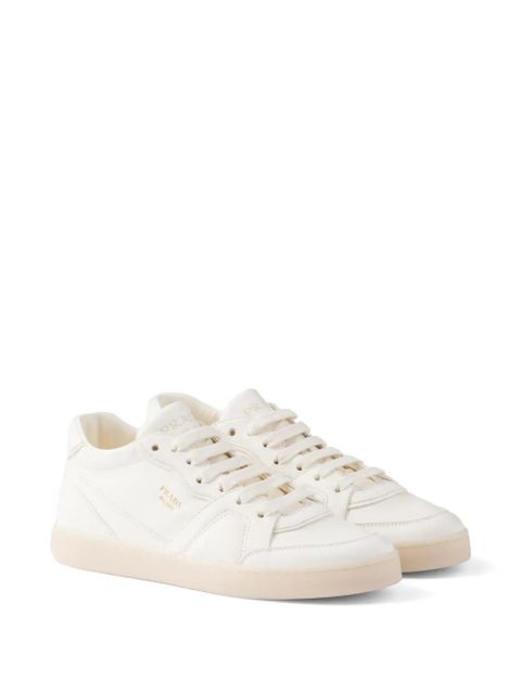 Prada leather sneakers - Neutrals - zdjęcie produktu nr 2