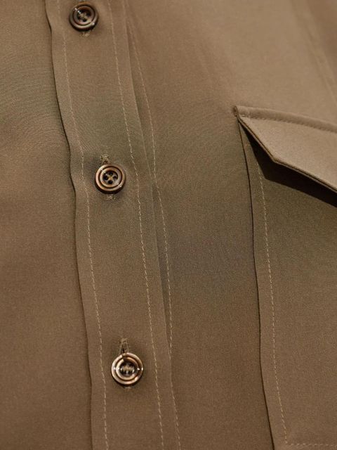 TOM FORD silk shirt - Green