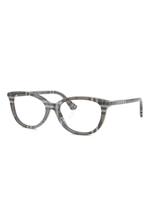 Burberry Eyewear check-pattern frames - Grey