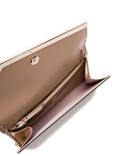 Jimmy Choo Emmie clutch bag - Neutrals