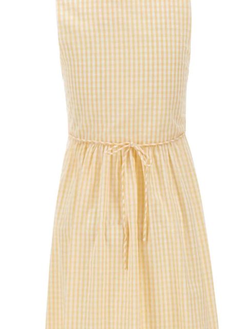 Faithfull the Brand Lune midi dress - Yellow