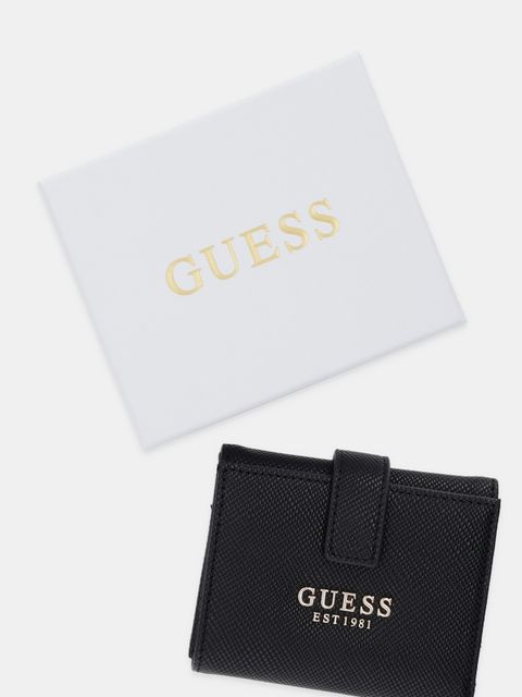 Guess portfel ROSALBA damski kolor czarny SWZG96 57138