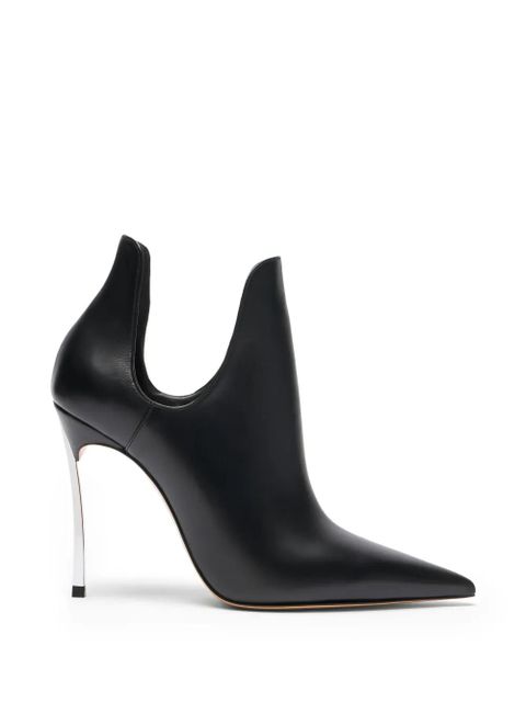 Casadei pointed toe heel boots - Black - zdjęcie produktu nr 1