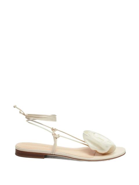 Magda Butrym flower-detail sandals - Neutrals - zdjęcie produktu nr 1