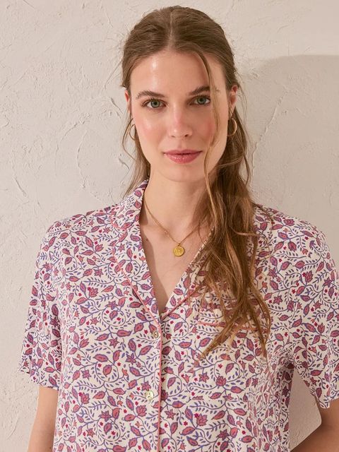 women'secret piżama damska kolor różowy 4859414