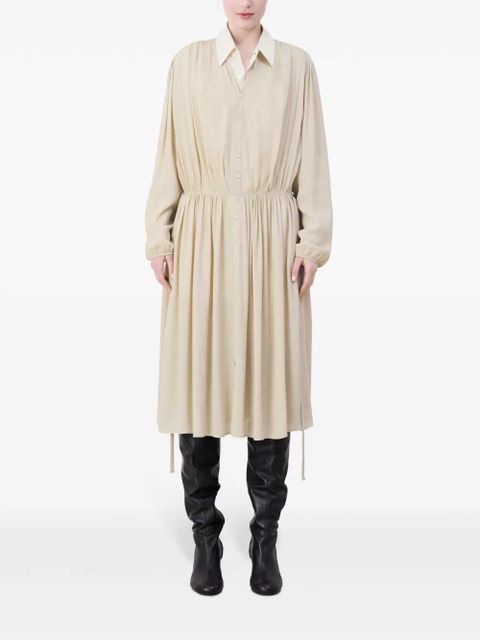 LEMAIRE fully-pleated midi dress - Neutrals - zdjęcie produktu nr 2