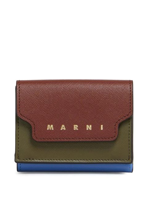 Marni leather wallet - Red - zdjęcie produktu nr 1