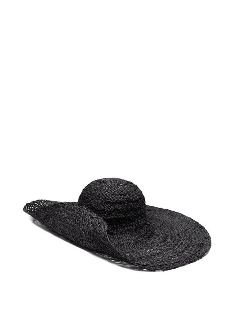 Ruslan Baginskiy textured hat - Black