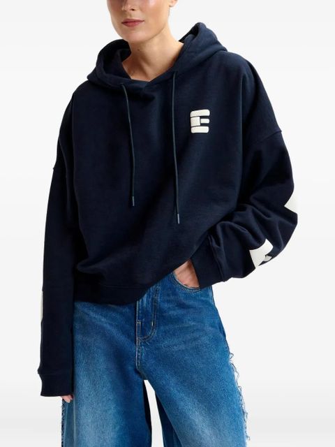 Essentiel Antwerp printed cotton sweatshirt - Blue