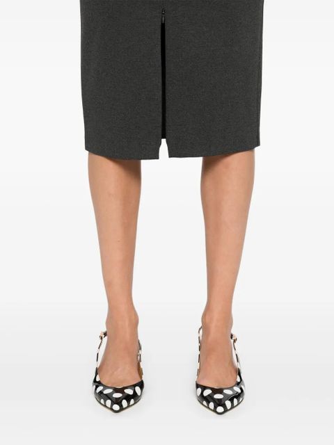 PINKO Vasca midi skirt - Grey