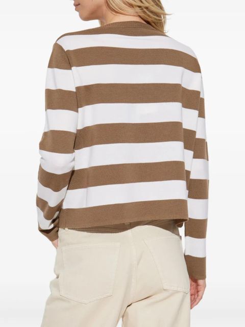 Max Mara striped sweater - Brown