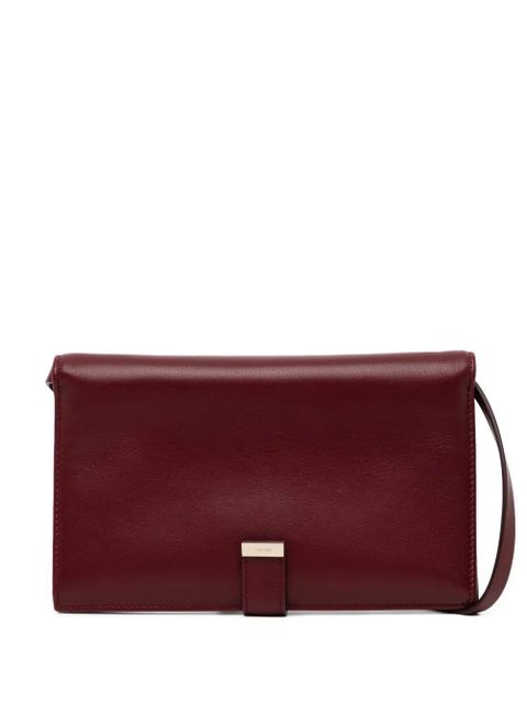 TOM FORD gold-tone clasp cross body bag - Red