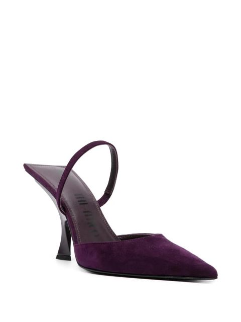 The Attico Ester 95mm slingback mules - Purple - zdjęcie produktu nr 2