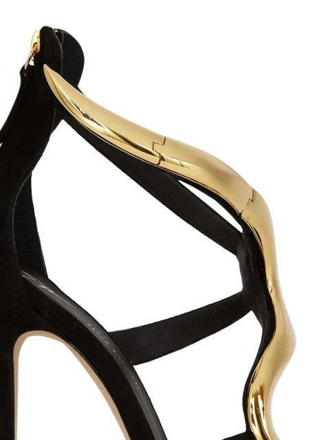 Giuseppe Zanotti Venere 120mm stiletto sandals - Black - zdjęcie produktu nr 2