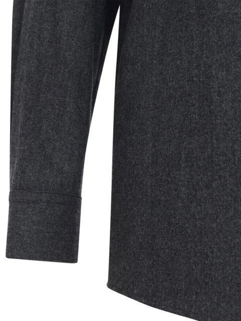 KHAITE wool shirt - Grey - zdjęcie produktu nr 2