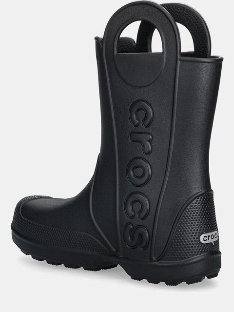 Crocs kalosze Handle It Rain Boot damskie kolor czarny 210956