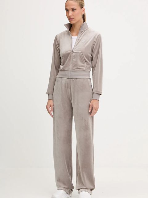 Guess bluza welurowa COUTURE - zdjęcie produktu nr 1