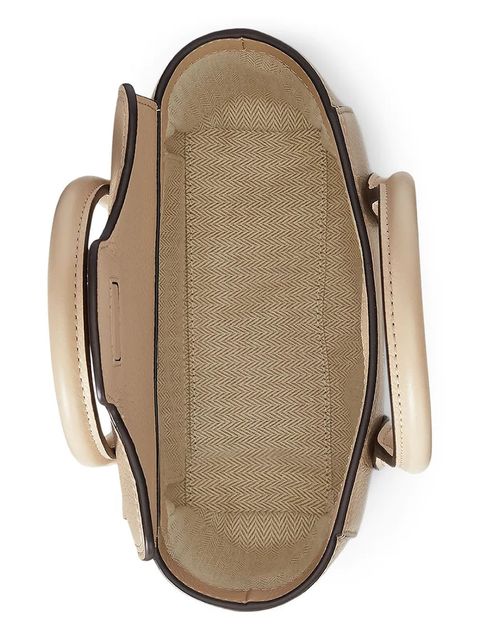 Lauren Ralph Lauren torebka skórzana kolor beżowy 431969349 - zdjęcie produktu nr 2