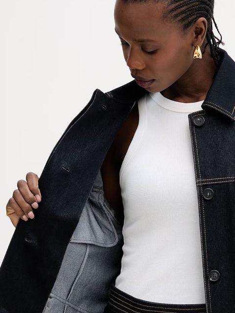 MM by Max Mara kurtka jeansowa WEST