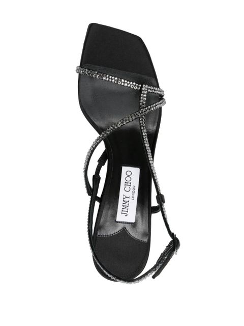 Jimmy Choo 80mm Etana sandals - Black