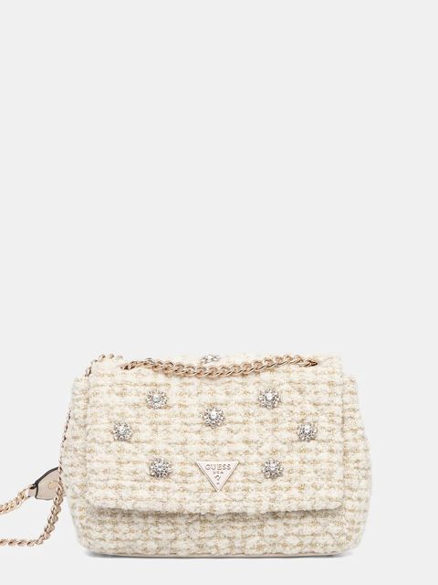 Guess torebka EVERLEE kolor beżowy HWAT86 79210 - zdjęcie produktu nr 1