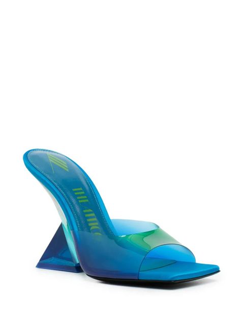 The Attico Cheope 105mm gradient-effect mules - Blue - zdjęcie produktu nr 2