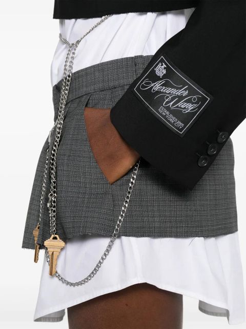 Alexander Wang cropped jacket - Black