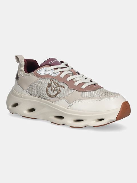 Pinko sneakersy Pink 09 damskie kolor beżowy SS0167P132DE9 - zdjęcie produktu nr 1