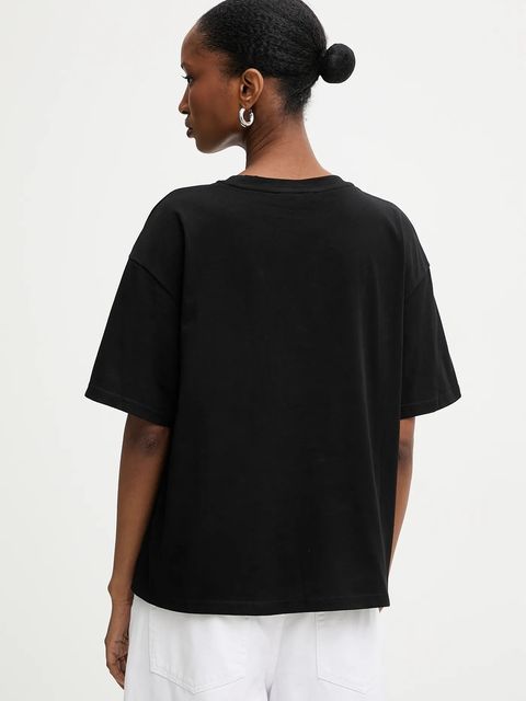 Answear.LAB bluzka damska kolor czarny z aplikacją