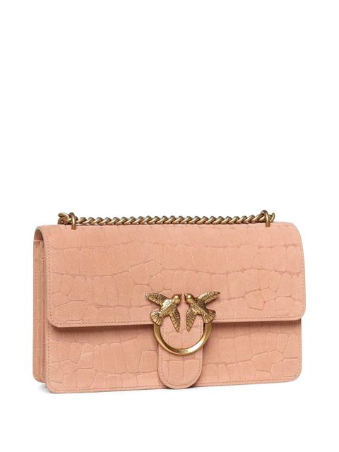 PINKO croc-effect cross body bag
