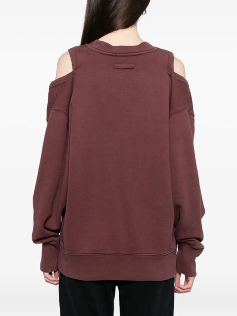 Jean Paul Gaultier cut-out sweatshirt - Blue - zdjęcie produktu nr 2