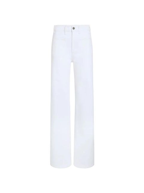 KHAITE wide-leg denim jeans - White - zdjęcie produktu nr 1