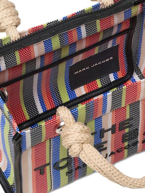 Marc Jacobs The Small Stripe Mesh Rope tote bag - Red