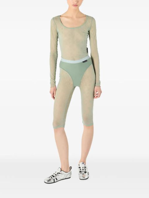 Marine Serre Moonogram T-shirt - Green - zdjęcie produktu nr 2